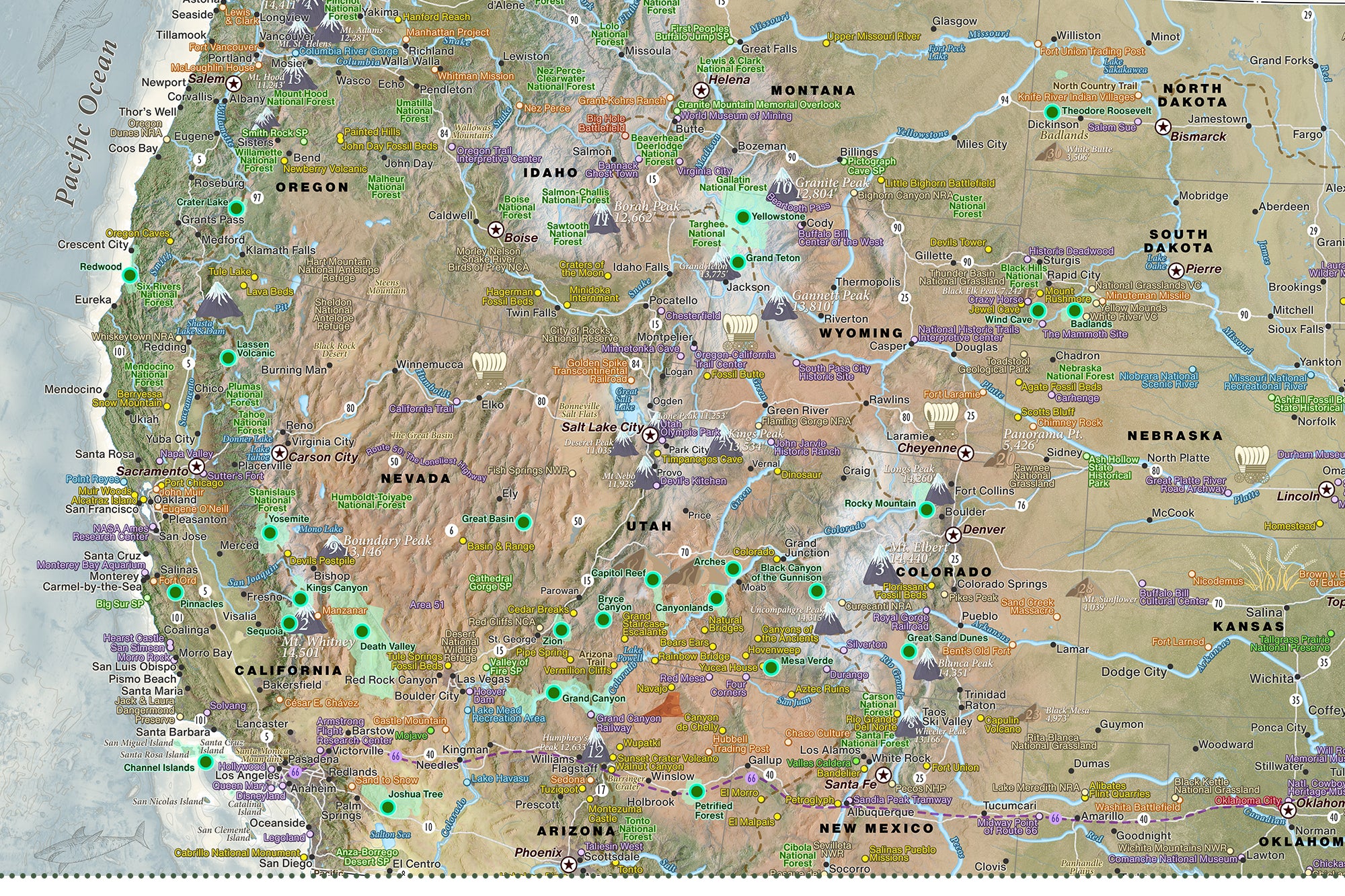 National Parks in california
