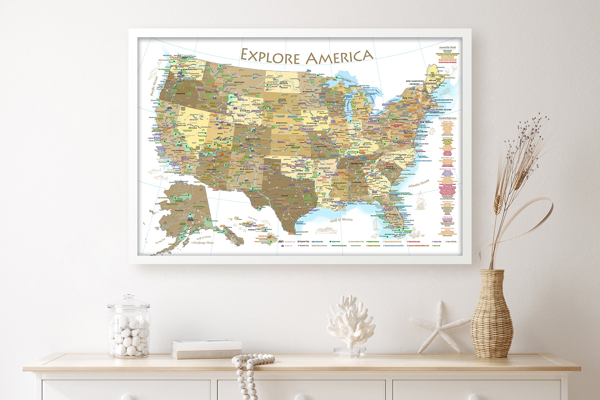 national parks map tracker