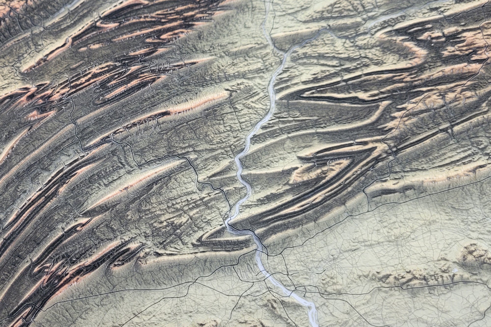 map of Susquehanna River