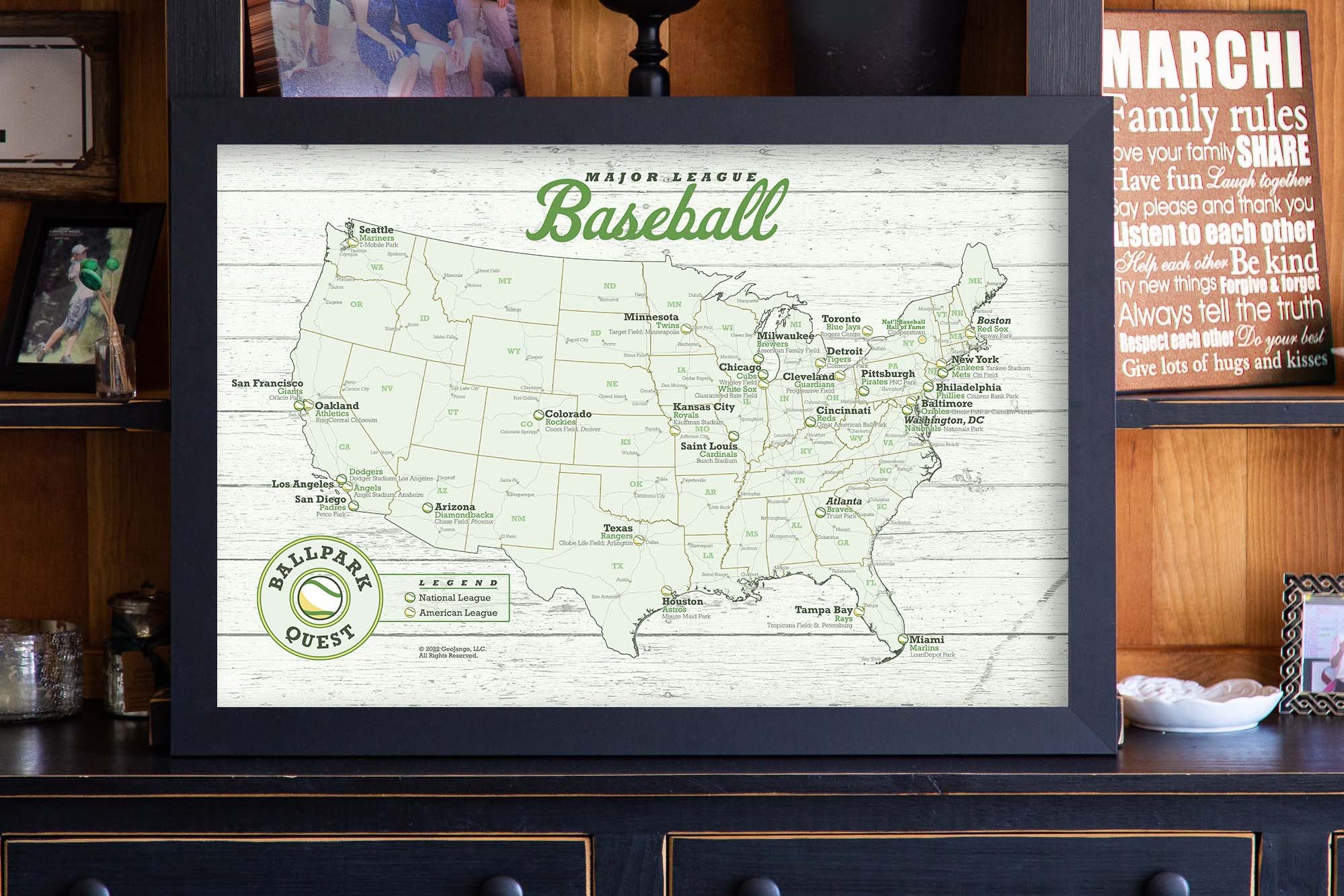 Baseball Wall Sign