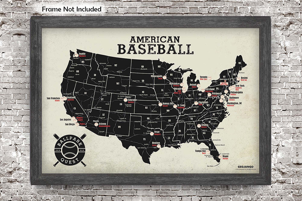 Baseball stadium tracker
