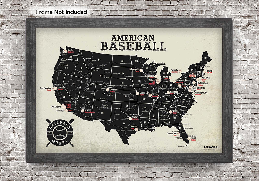 Baseball stadium tracker