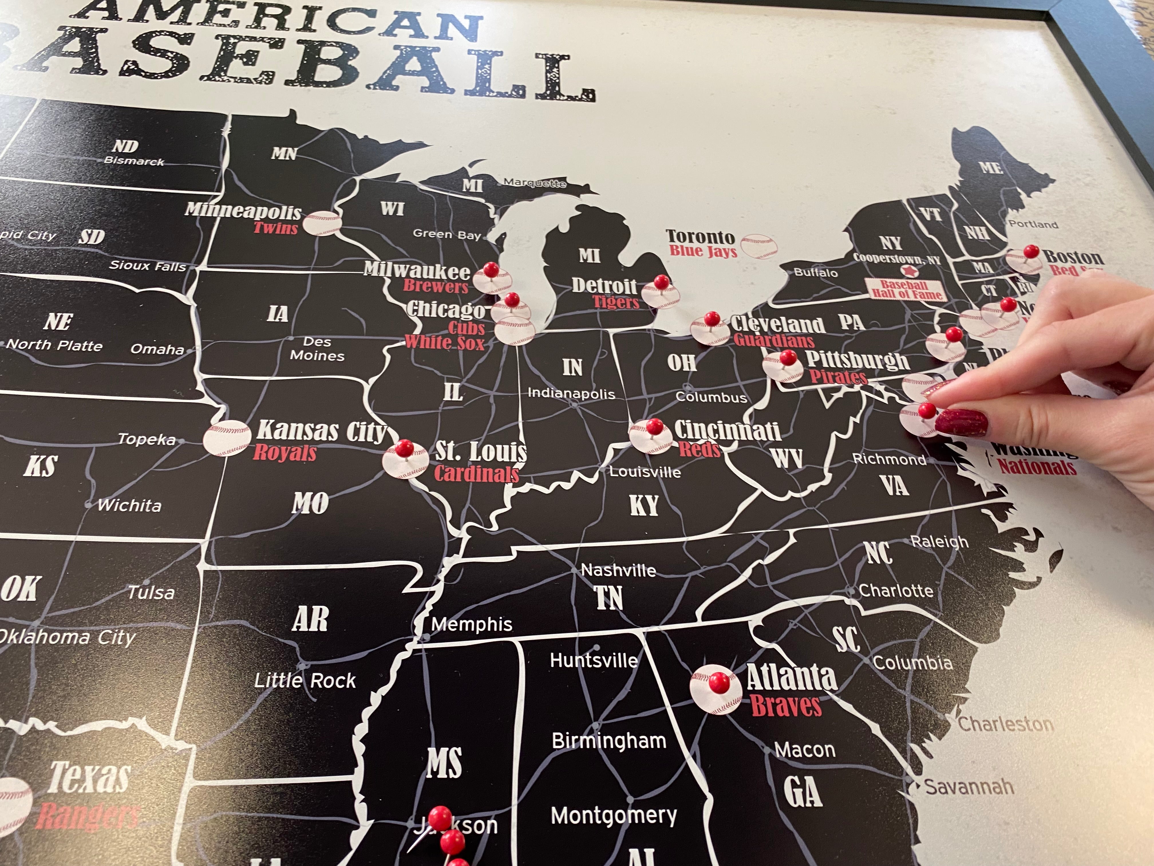 Mlb Teams map