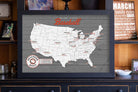 mlb teams map