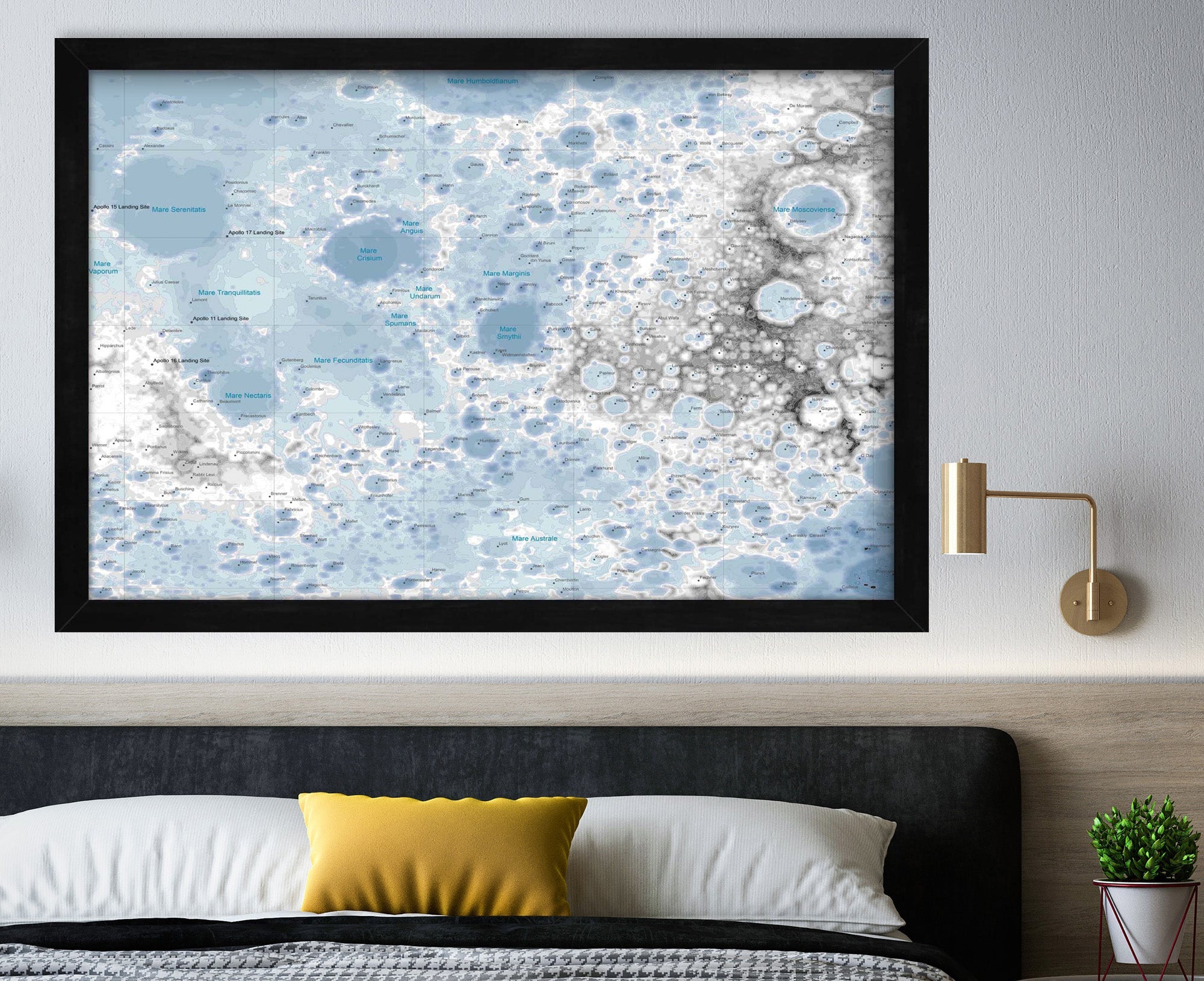 moon wall decor