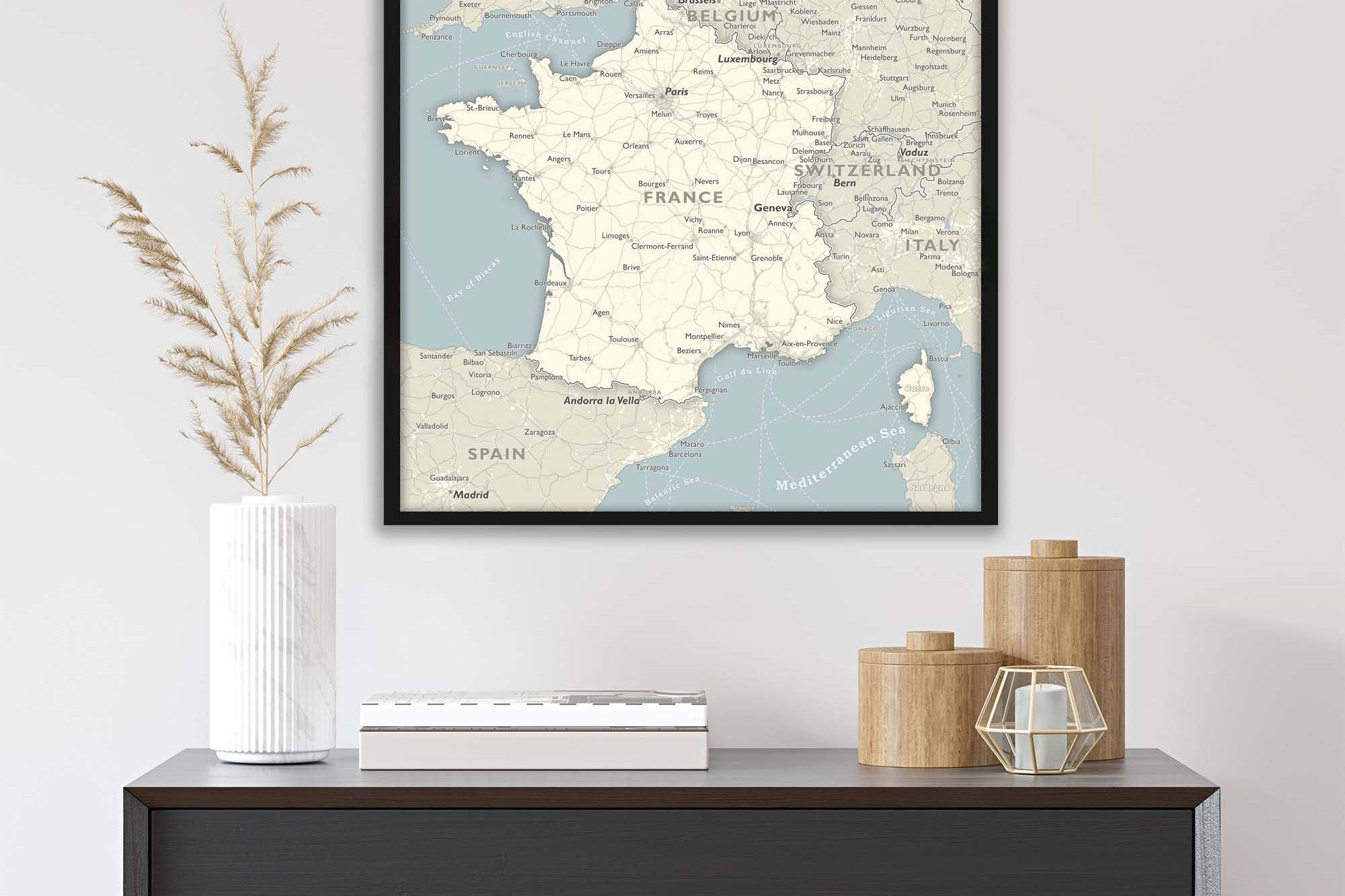 map of france regions