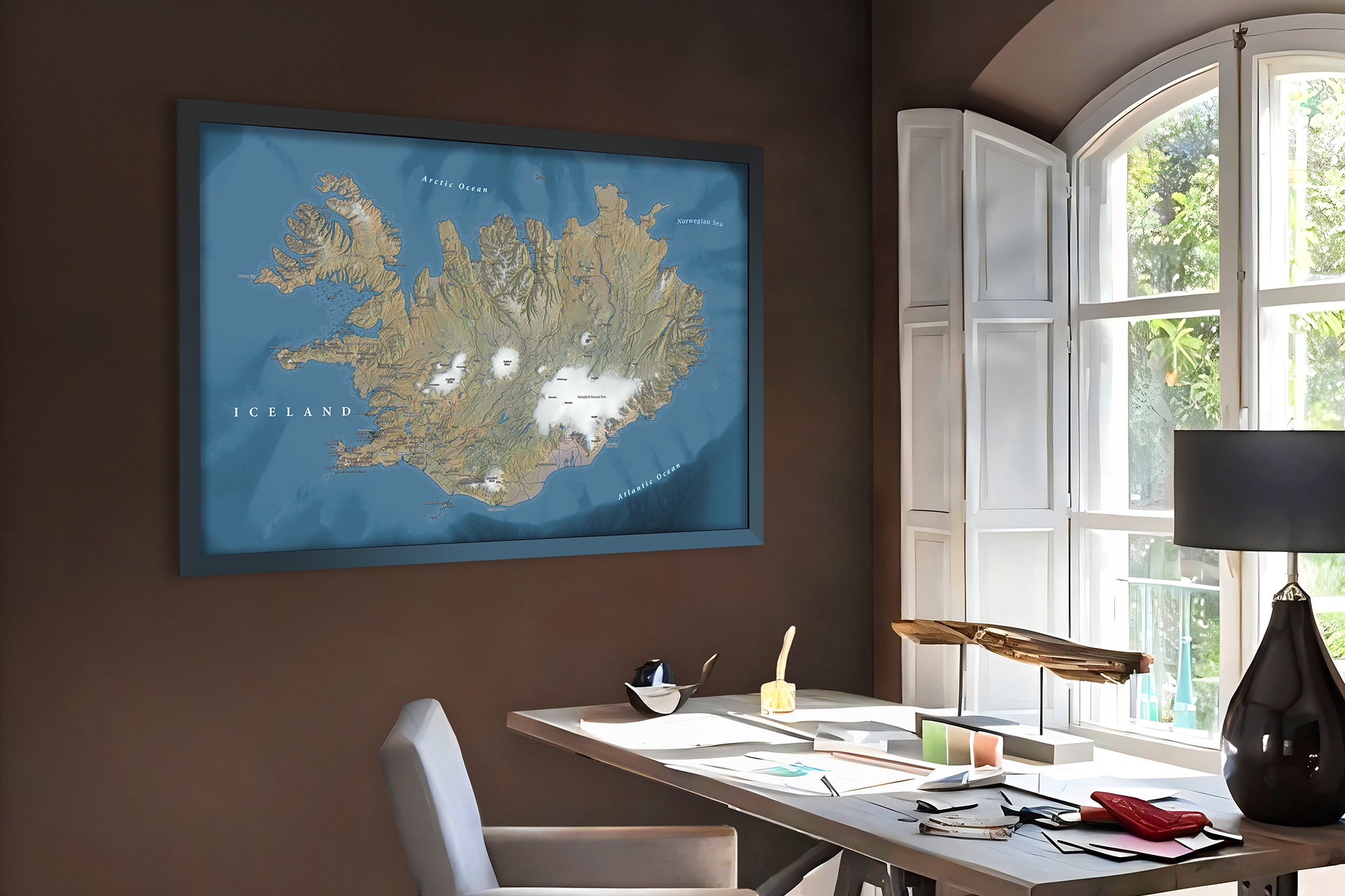 map of iceland ring road