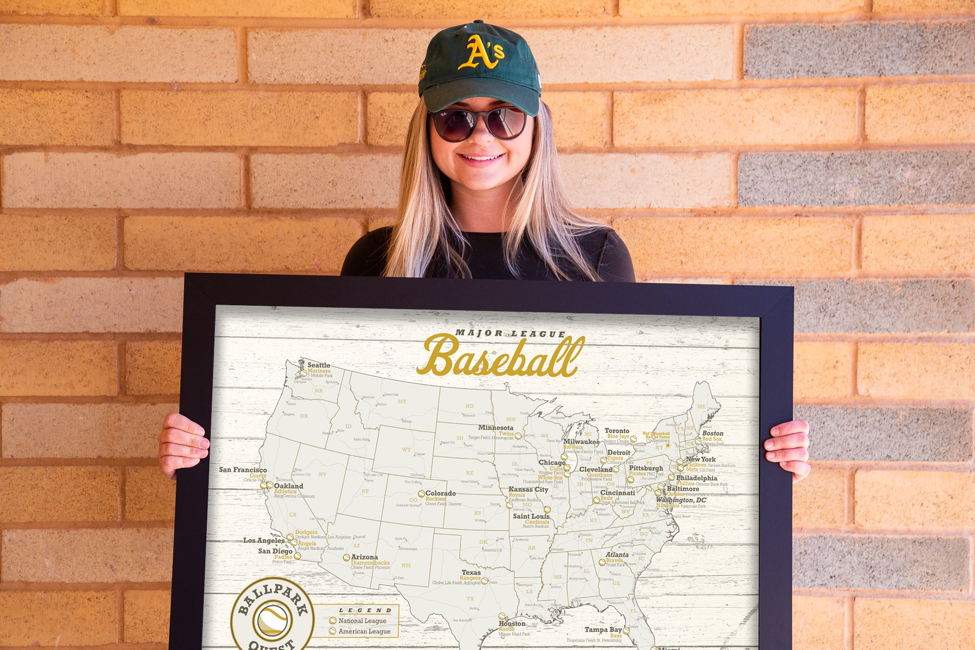 map of baseball teams