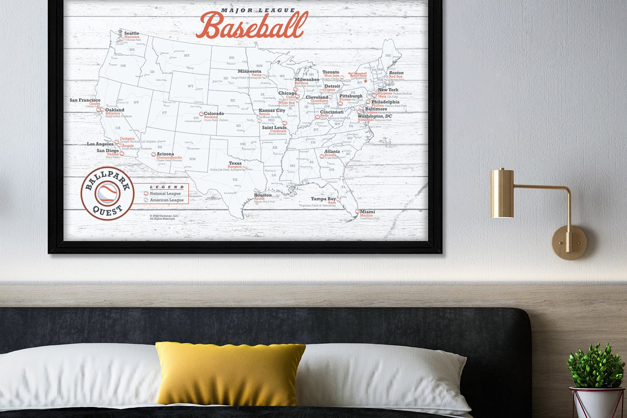 MLB Stadium Maps