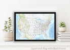 Detailed USA Map with Alaska