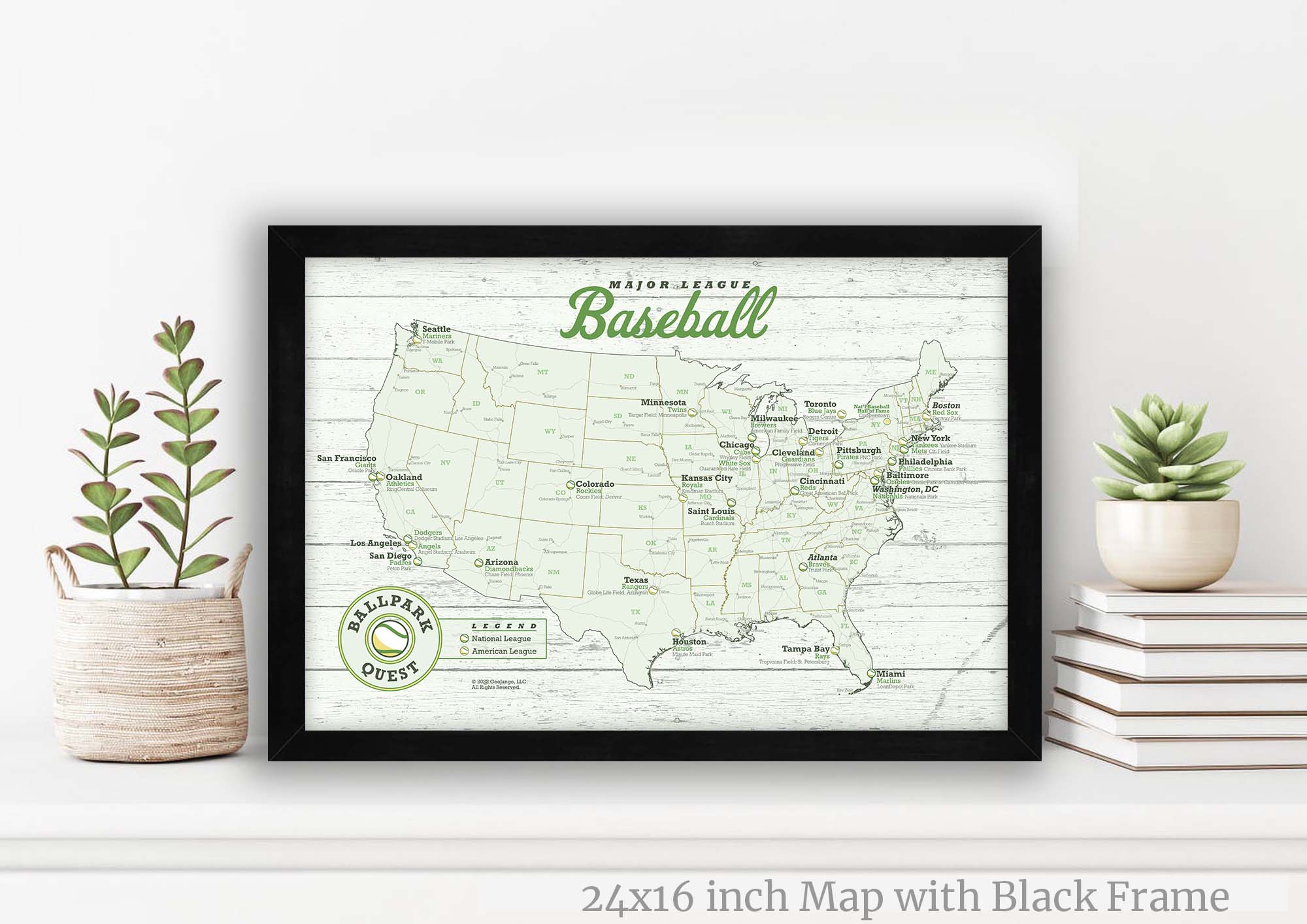 map of mlb stadiums