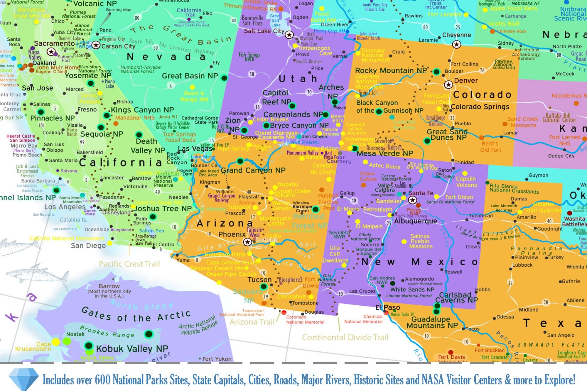 regions of the united states for kids