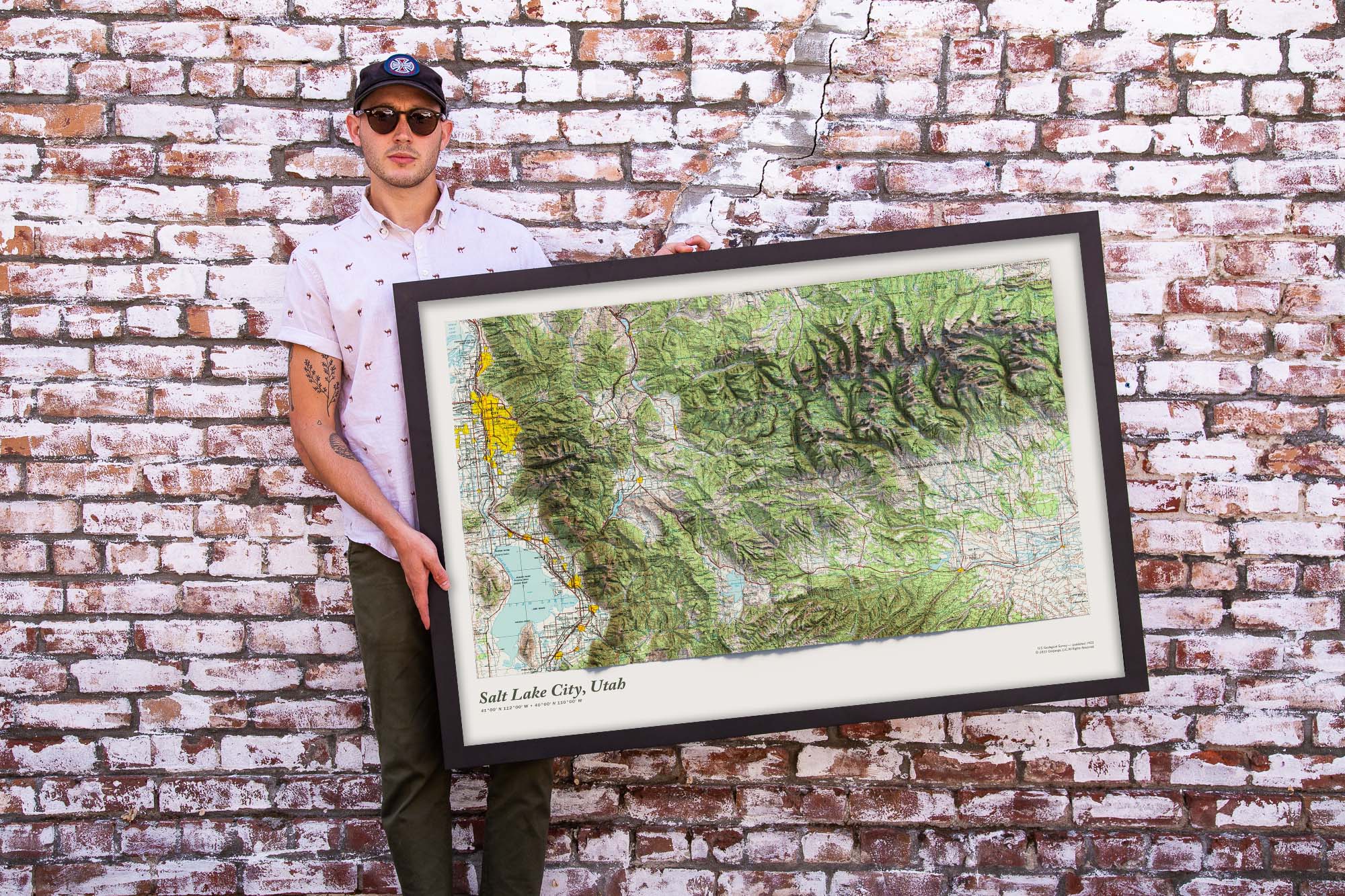 Wasatch Range Map
