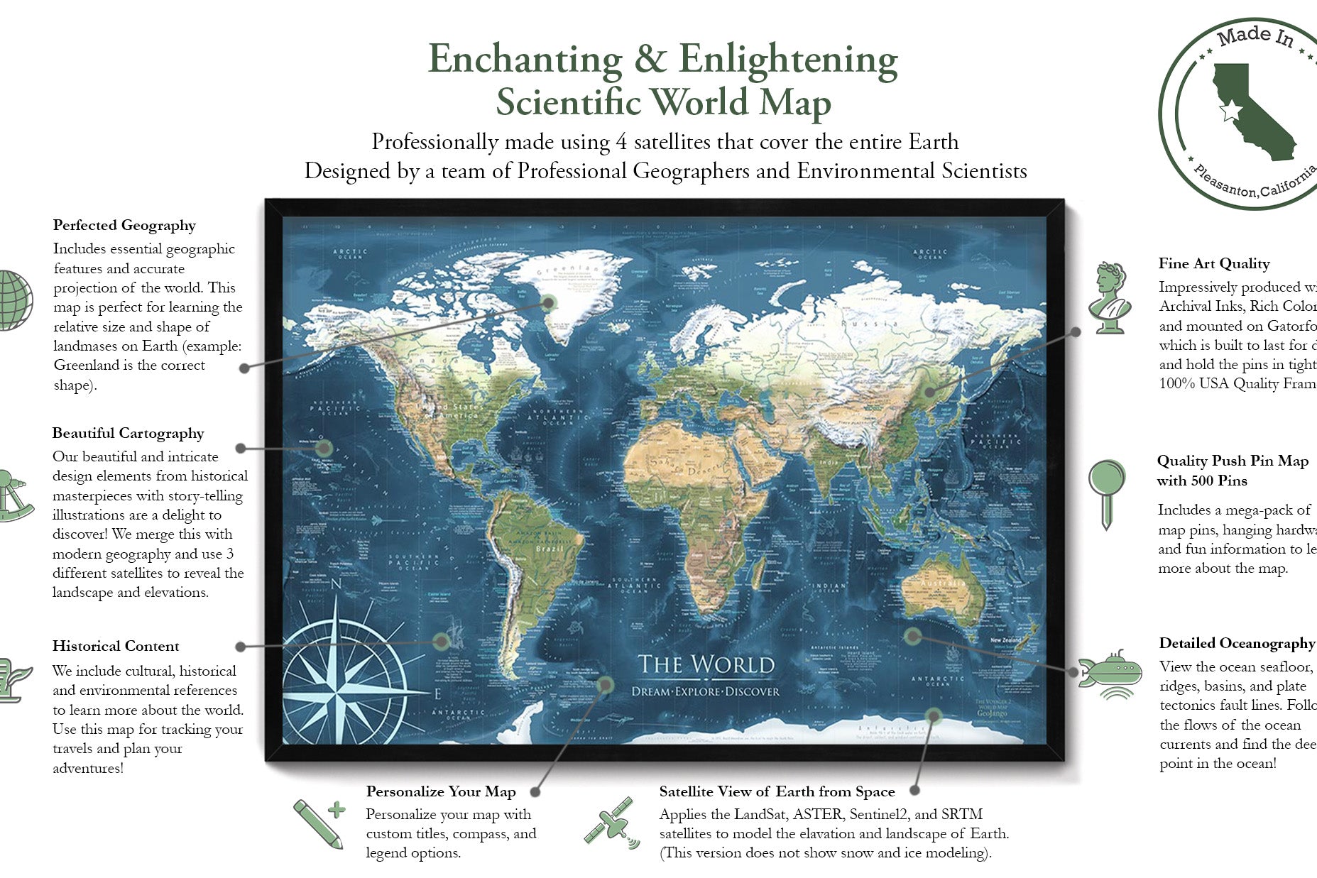 what to look for in a map