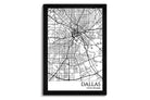 dallas texas map