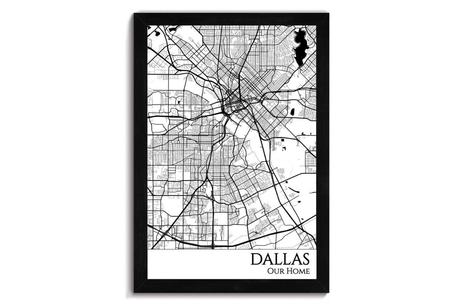 map of dallas