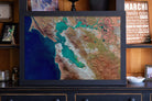 San Francisco Satellite wall art