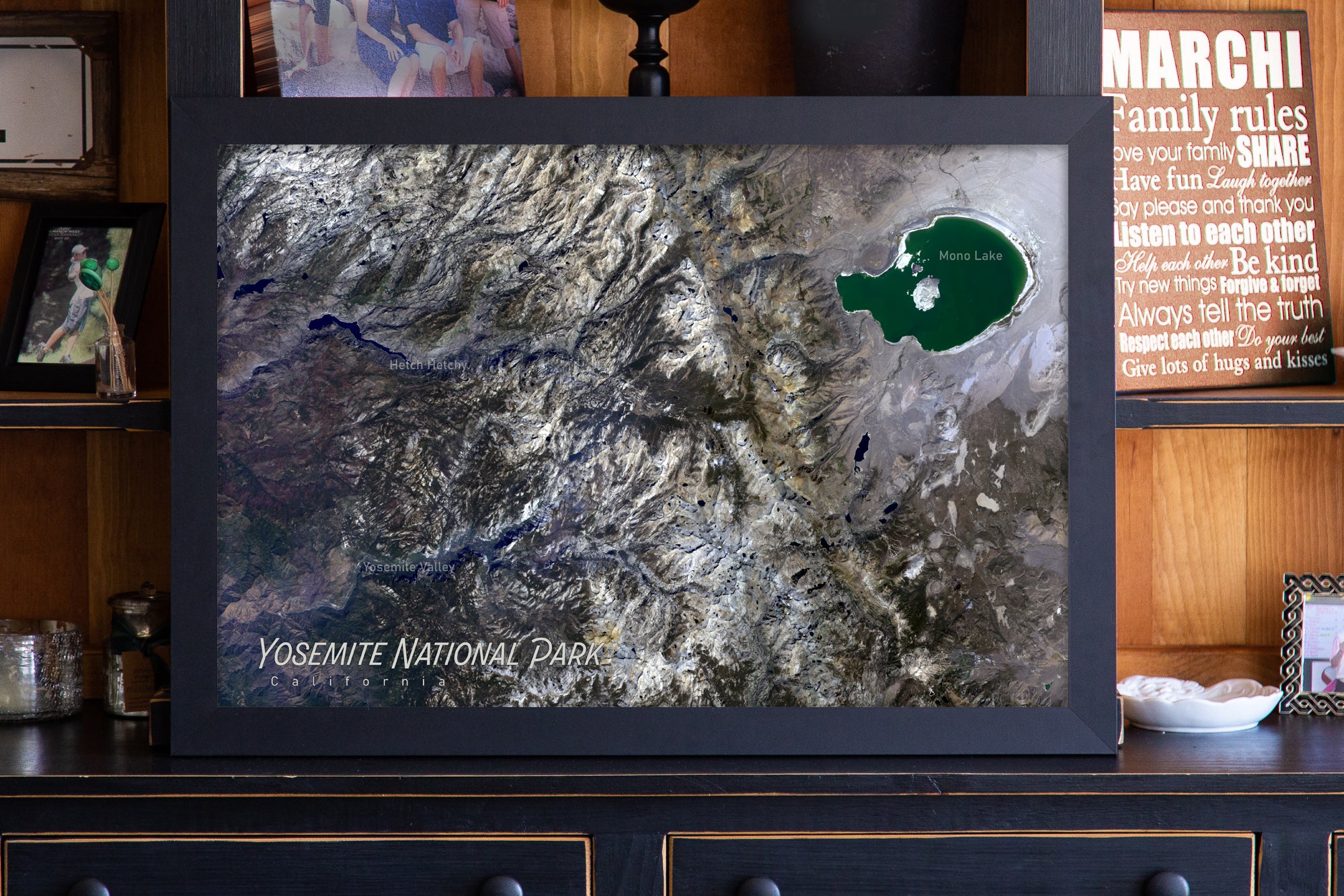 yosemite national park view from space