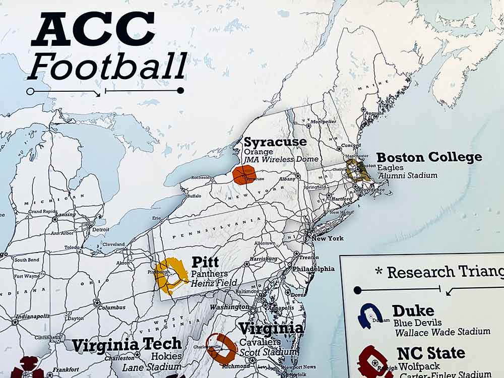 acc college football map
