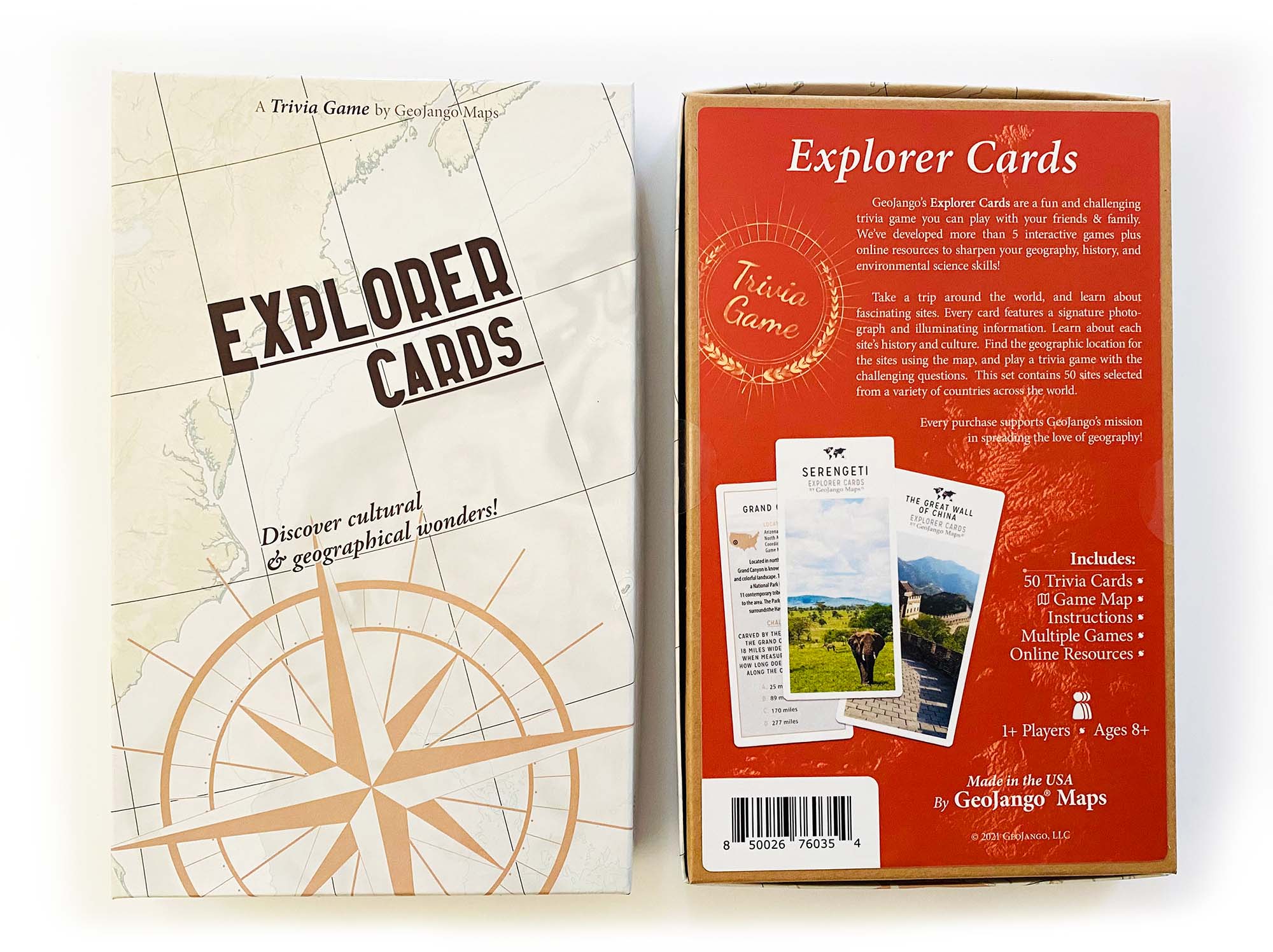 geography bee trivia cards