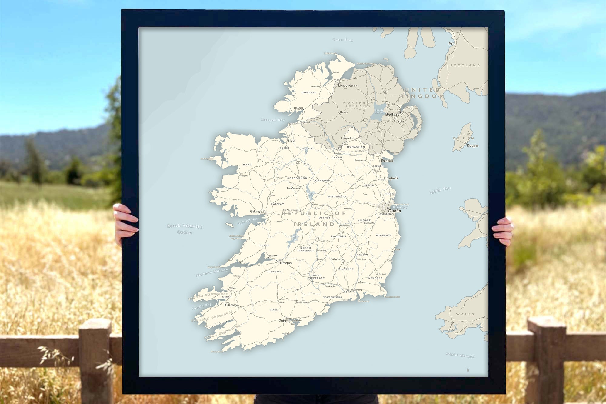 map of ireland pinnable