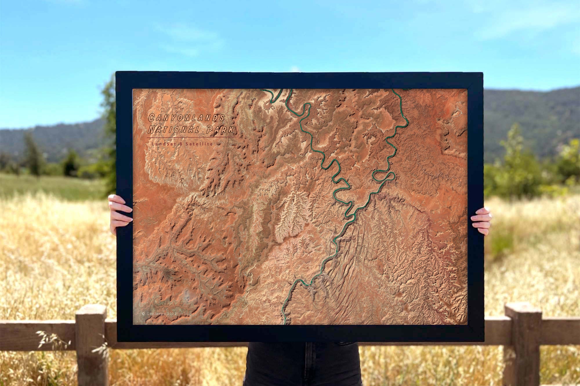 Caynonland view from space