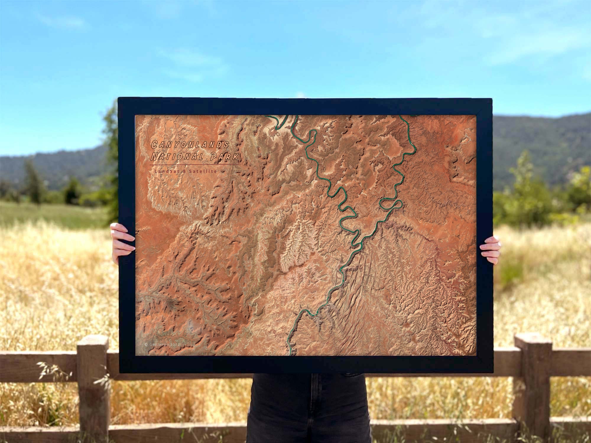 Caynonland view from space