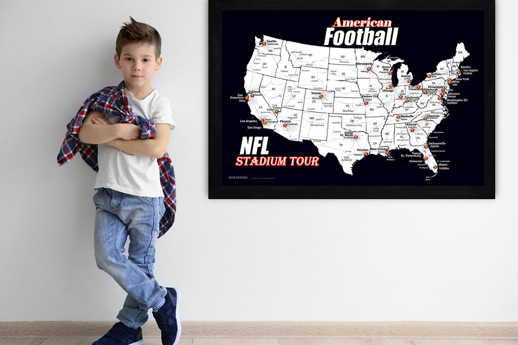 football stadium map