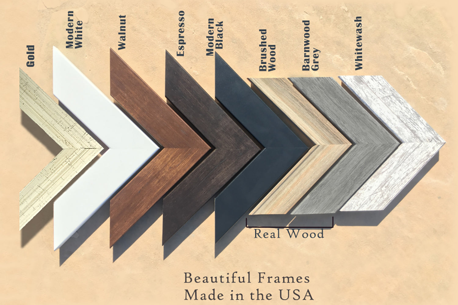wooden frame options