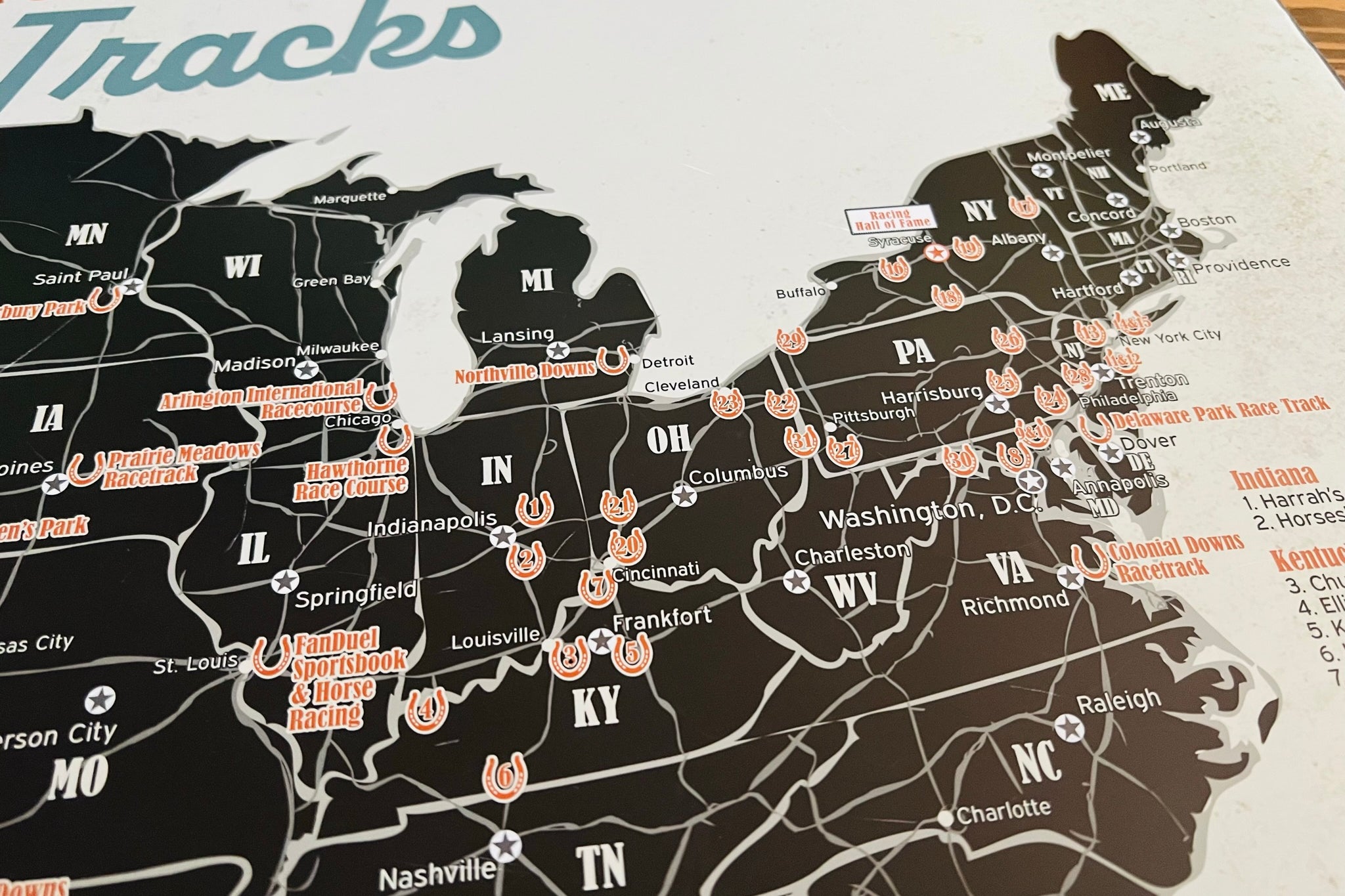 horse racing gifts for him