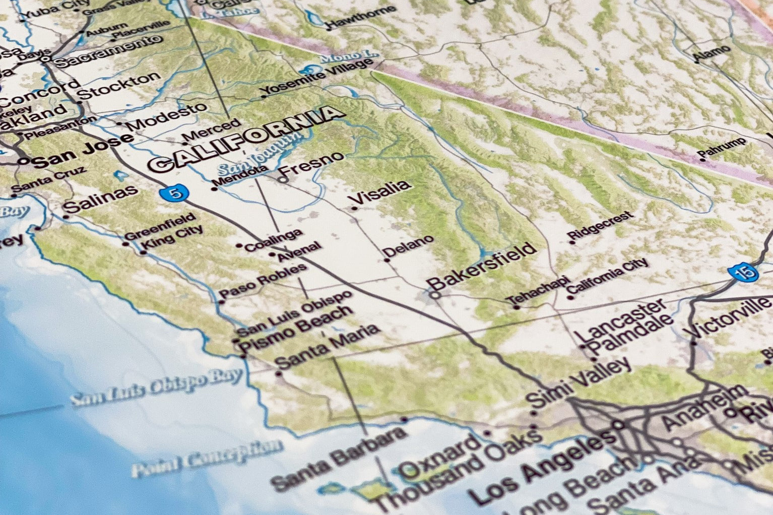 american highway map