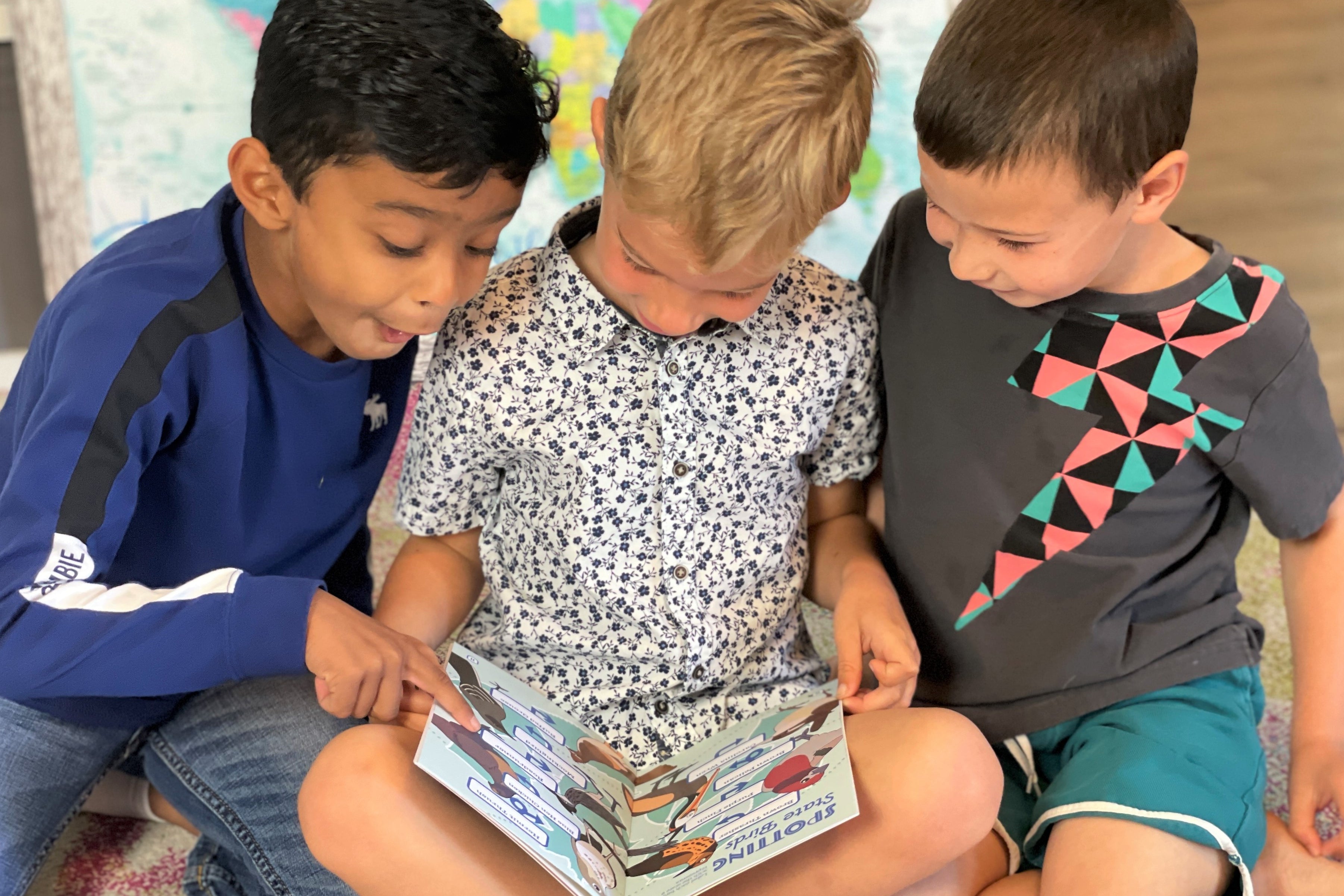 kids geography workbook