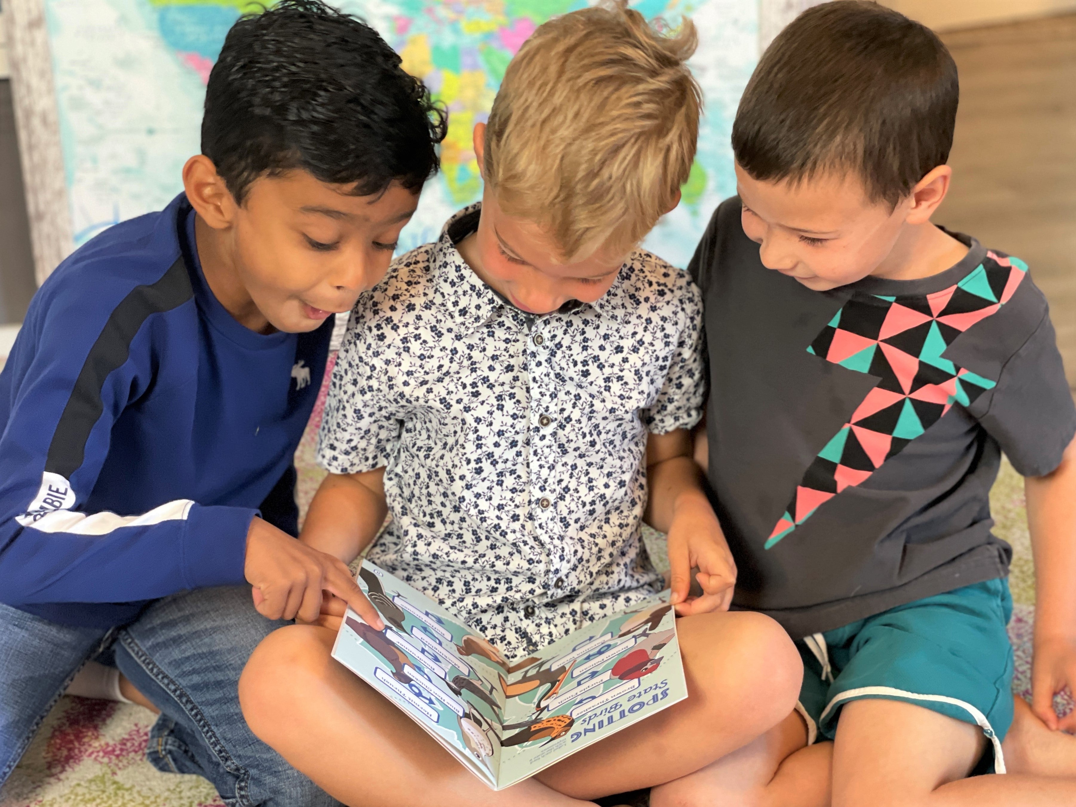 kids geography workbook