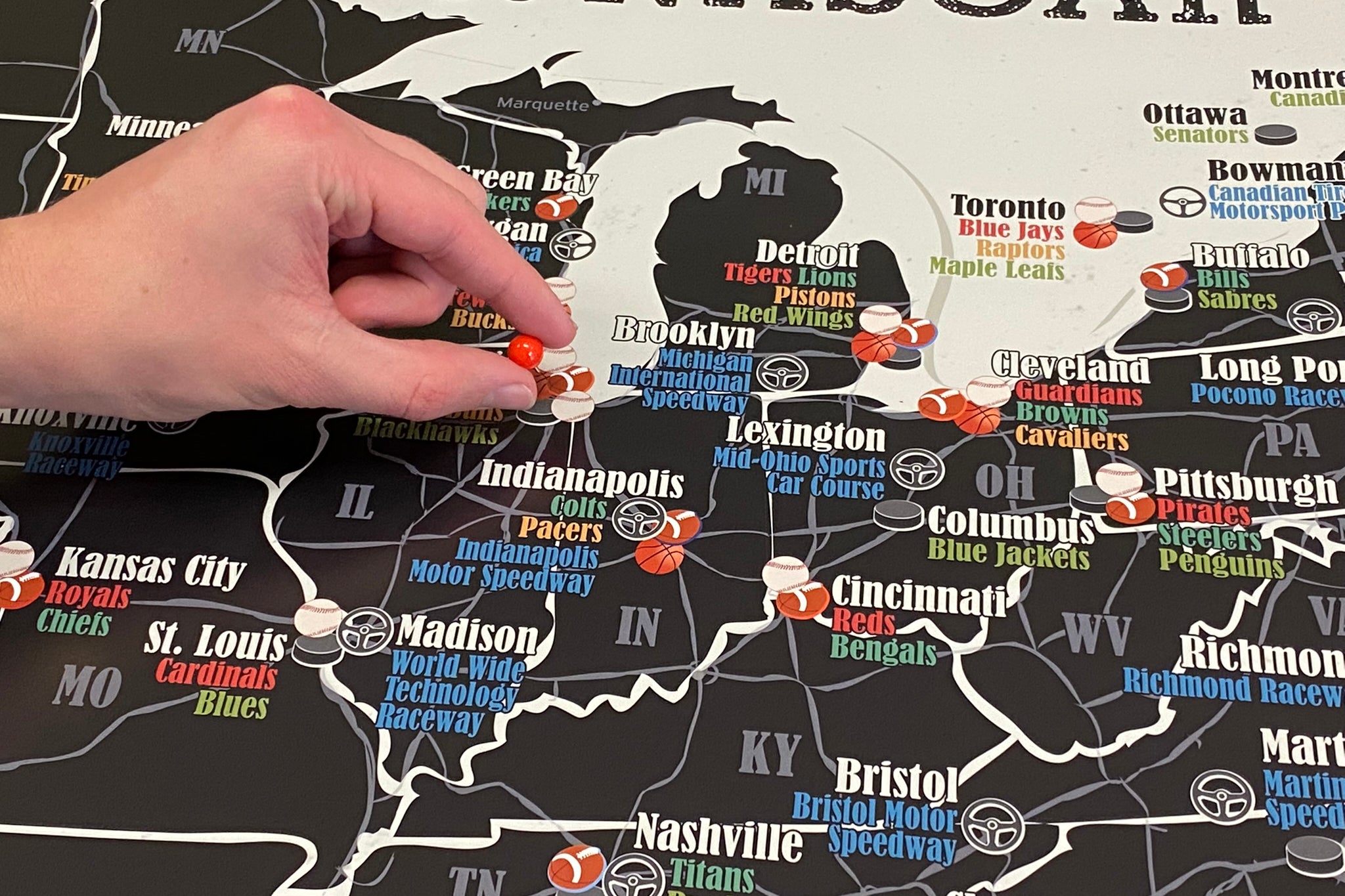 Michigan pro sports
