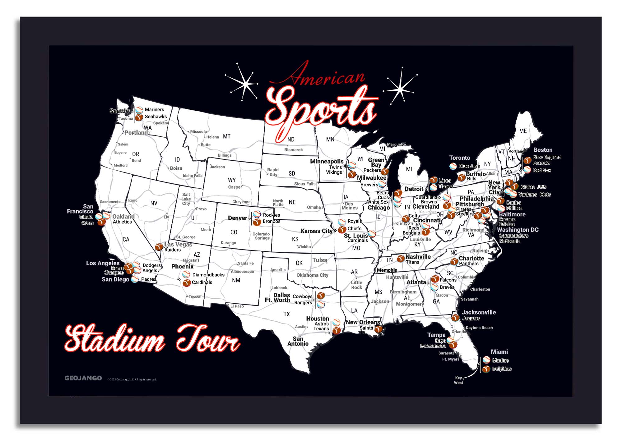 american sports poster