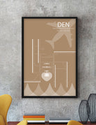 Denver airport map