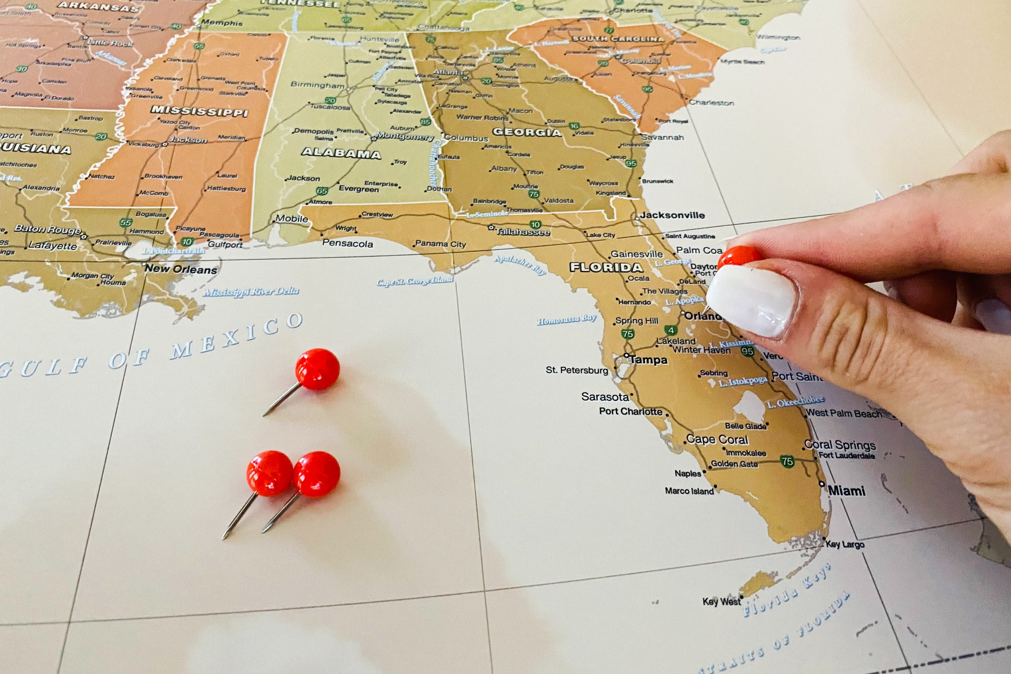 Pinning USA Road map