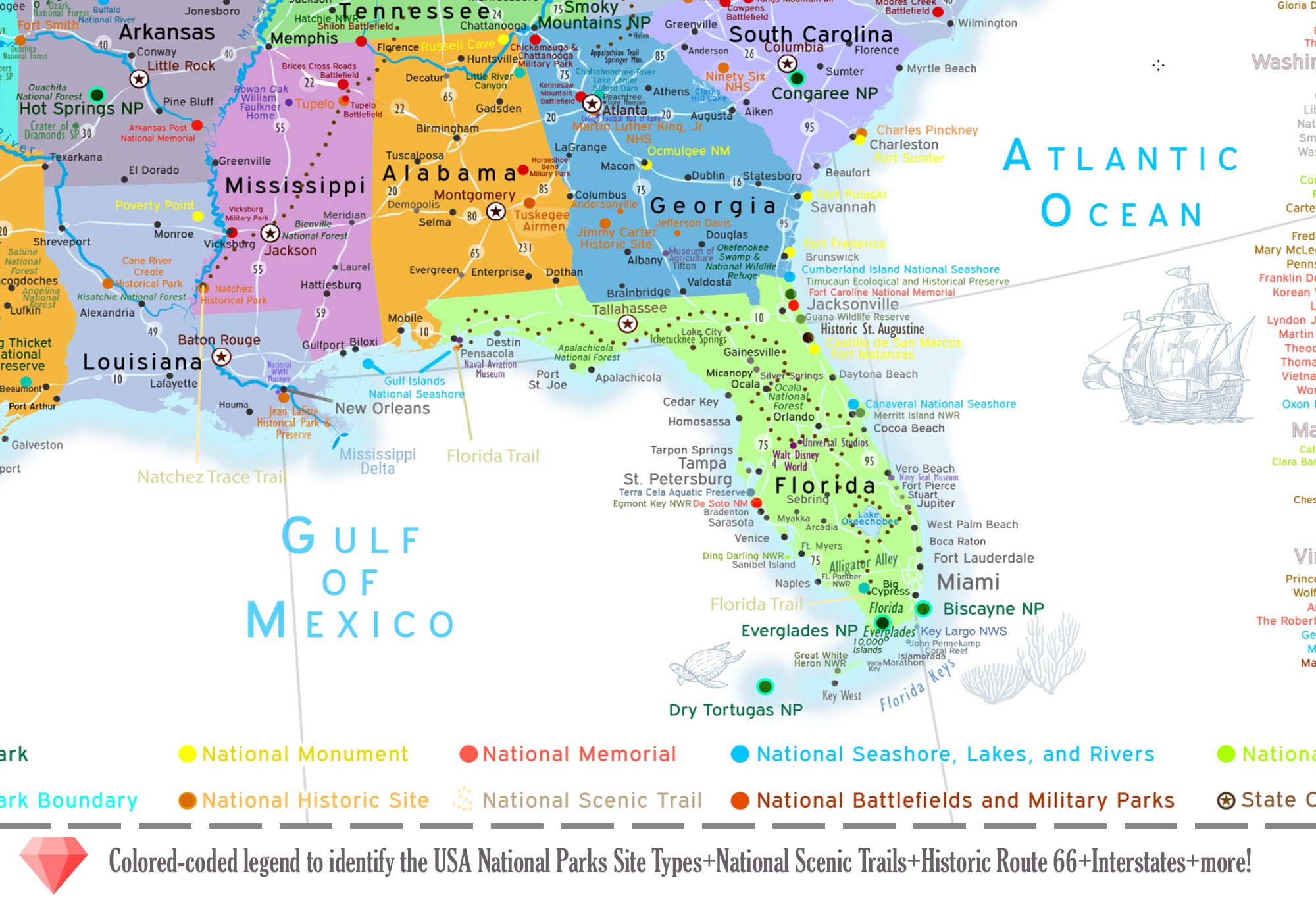 regions of the united states for kids
