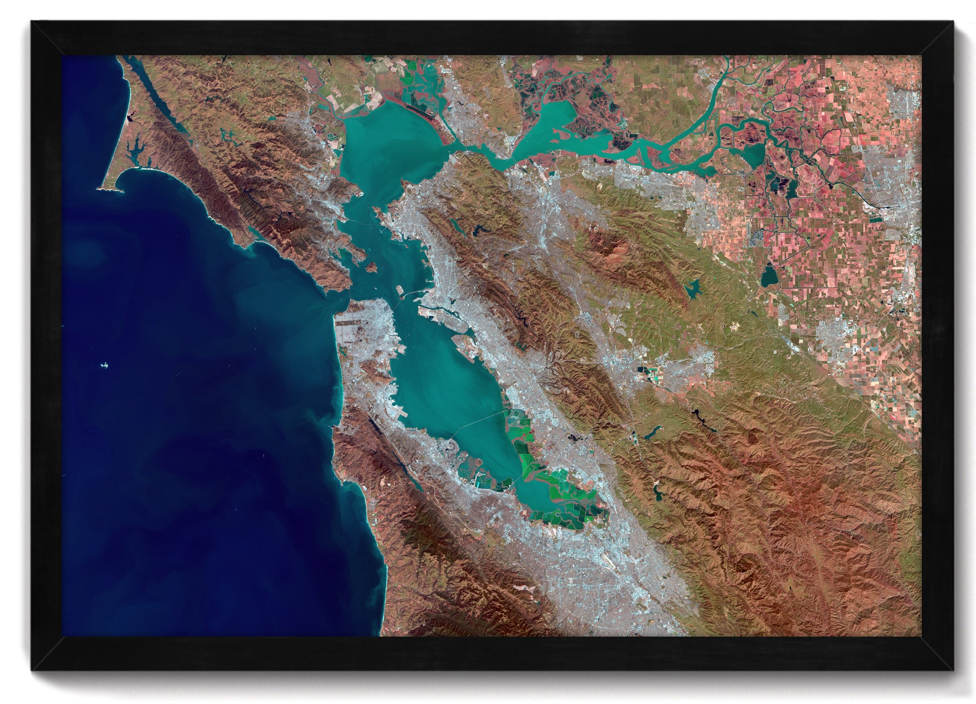 Satellite image of san francisco