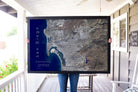 San diego satellite view from space