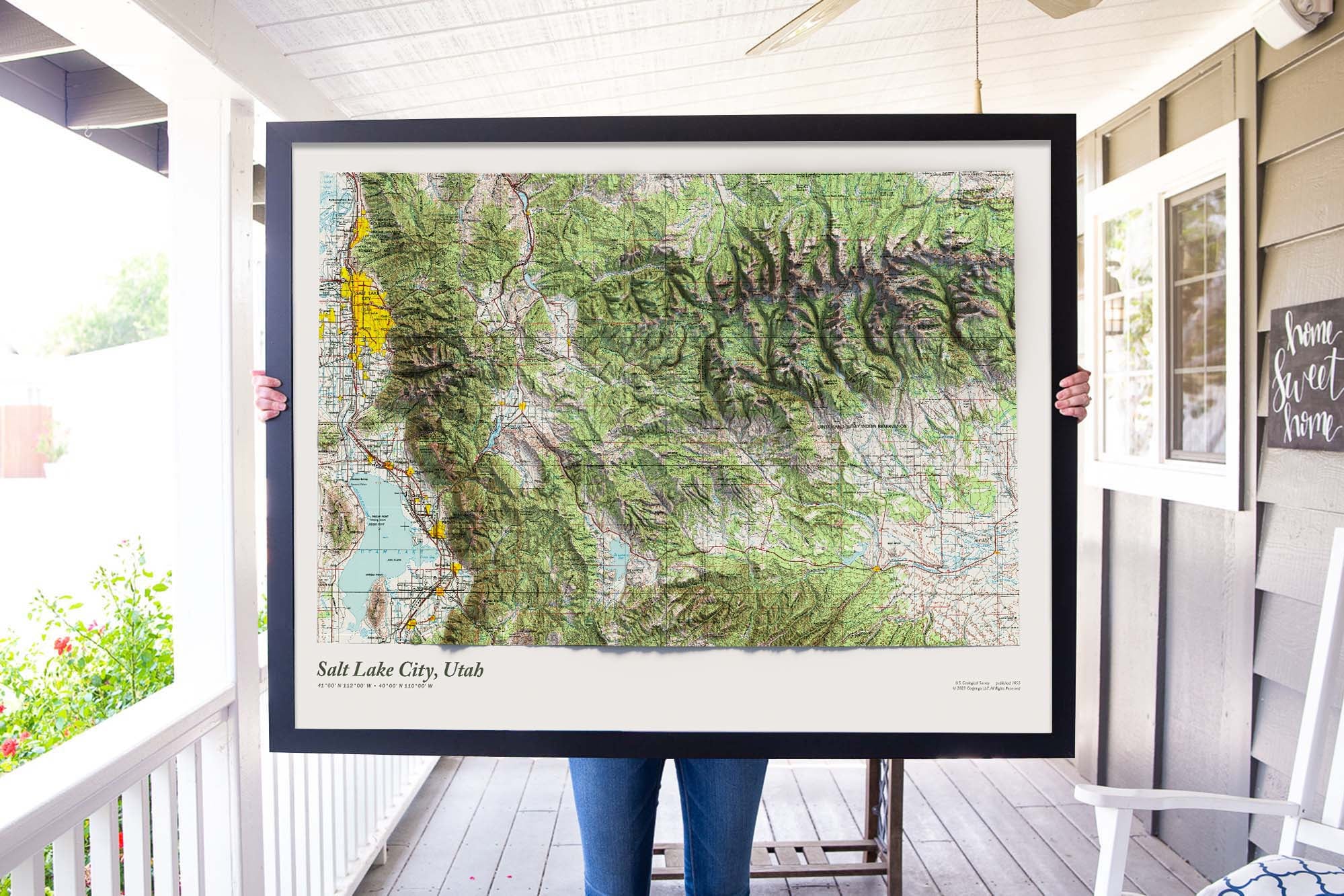salt lake city usgs map