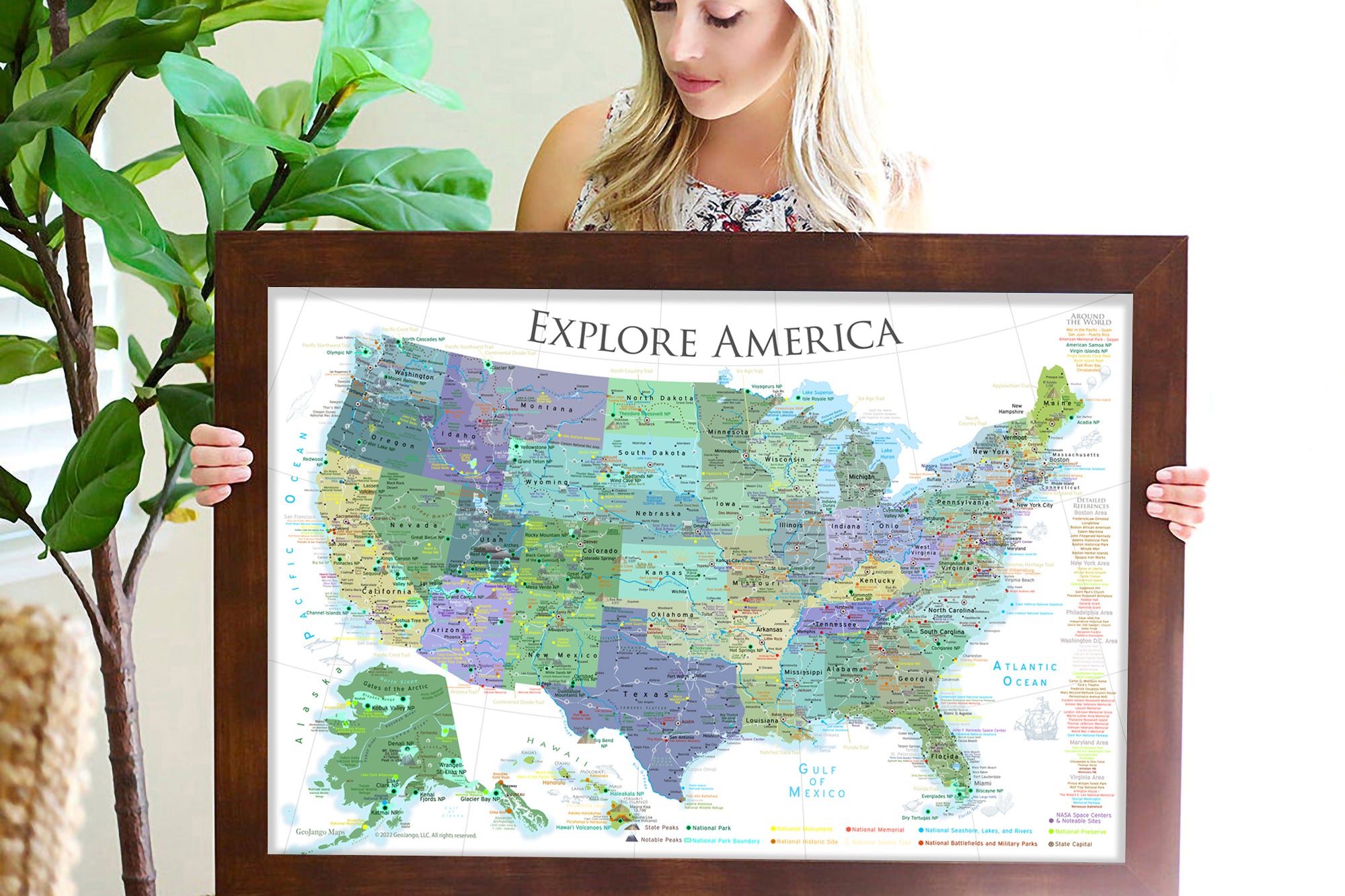 how many national parks are in the us