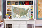 united states push pin map