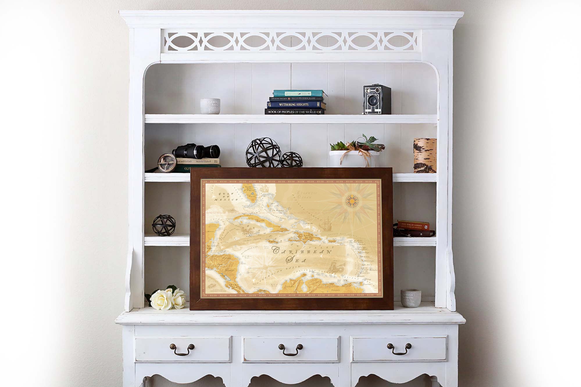 Nautical Map of the Caribbean