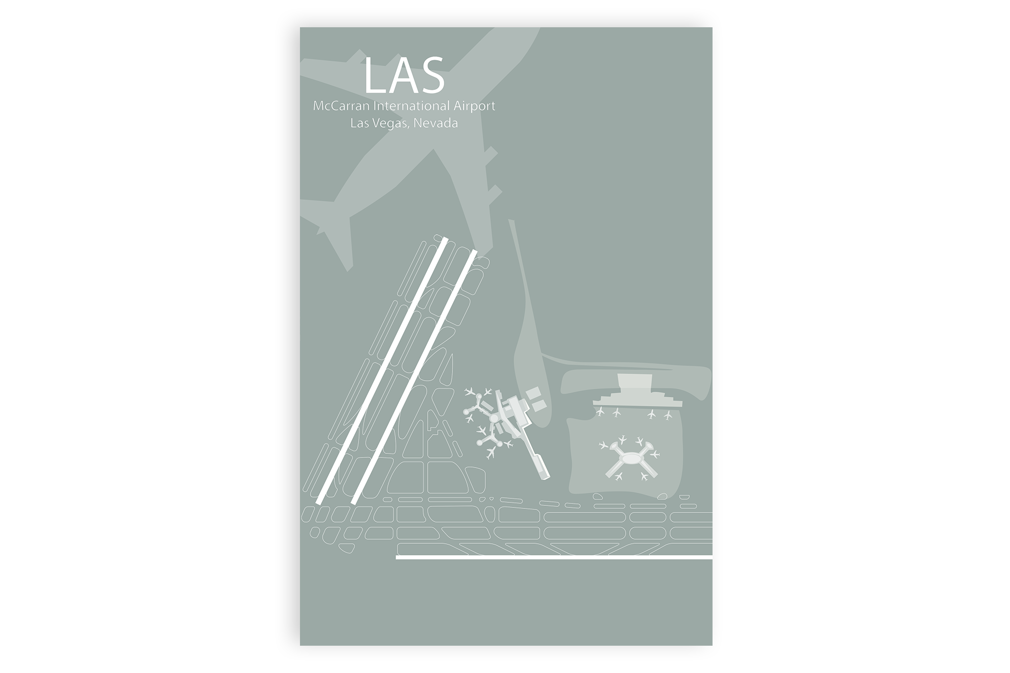 map mccarran airport