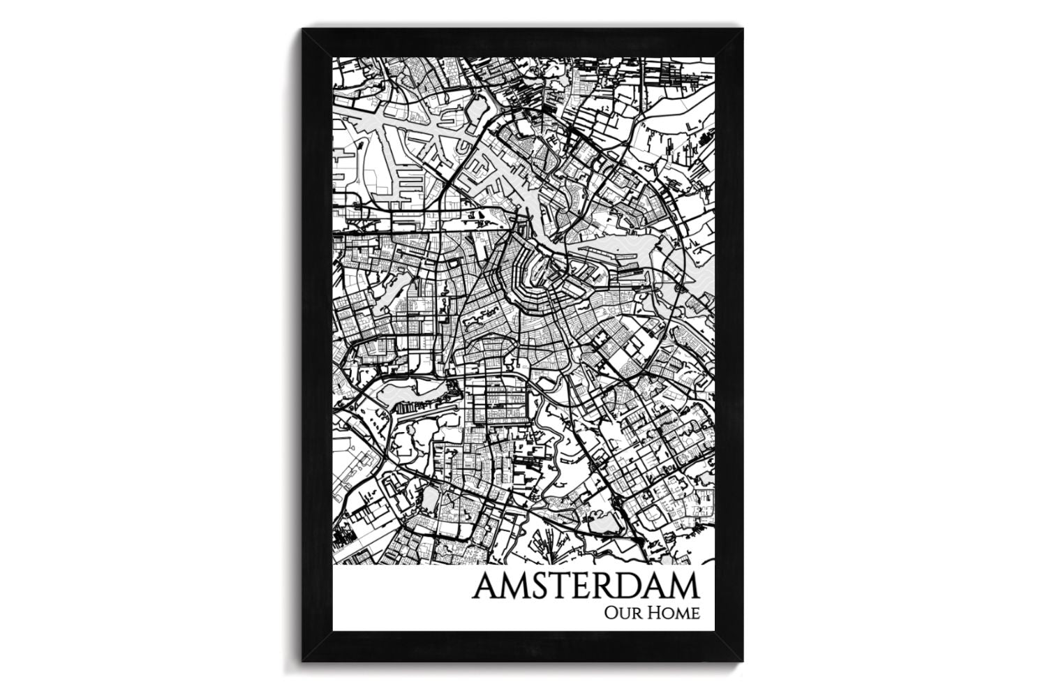 amsterdam netherland map