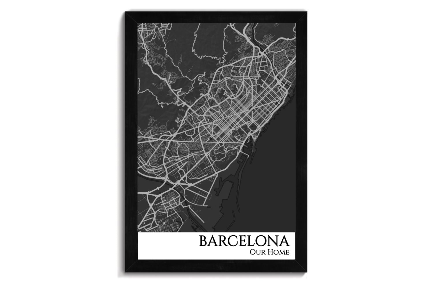 Map of Barcelona