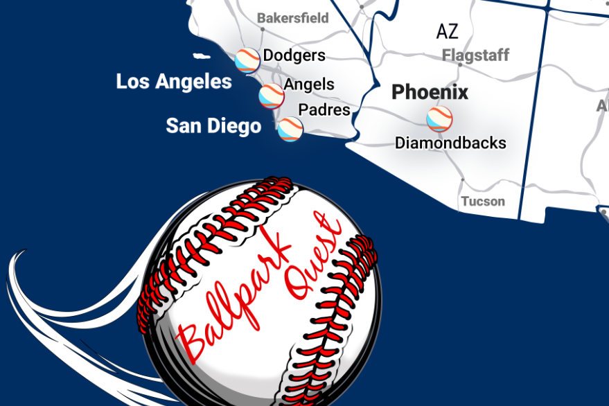 baseball stadium map