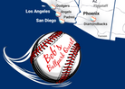 Baseball stadium map