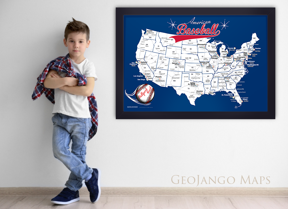 mlb stadium map